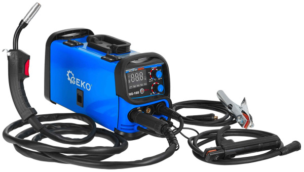 Zváračka CO2 MIG/MAG/TIG/MMA, elektródy 1,6-4 mm, prúd 160 A, GEKO 5