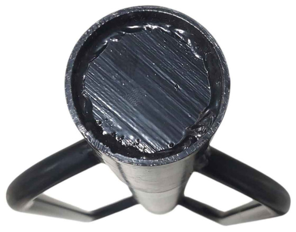 Zatĺkač ohradových kolov a plotových stĺpikov, priemer 76 mm 1