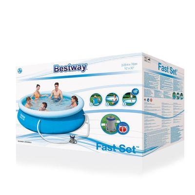 Bazén Bestway® 57270, nafukovací, kartušová filtrácia, 305x76 cm
