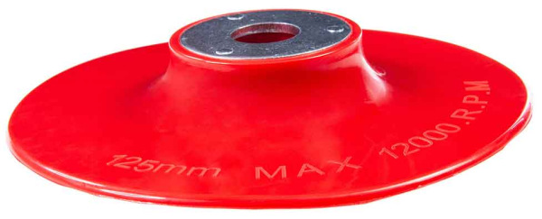 Kotúč unášací fíbrový 125 mm, závit M14, mäkky MAR-POL 2