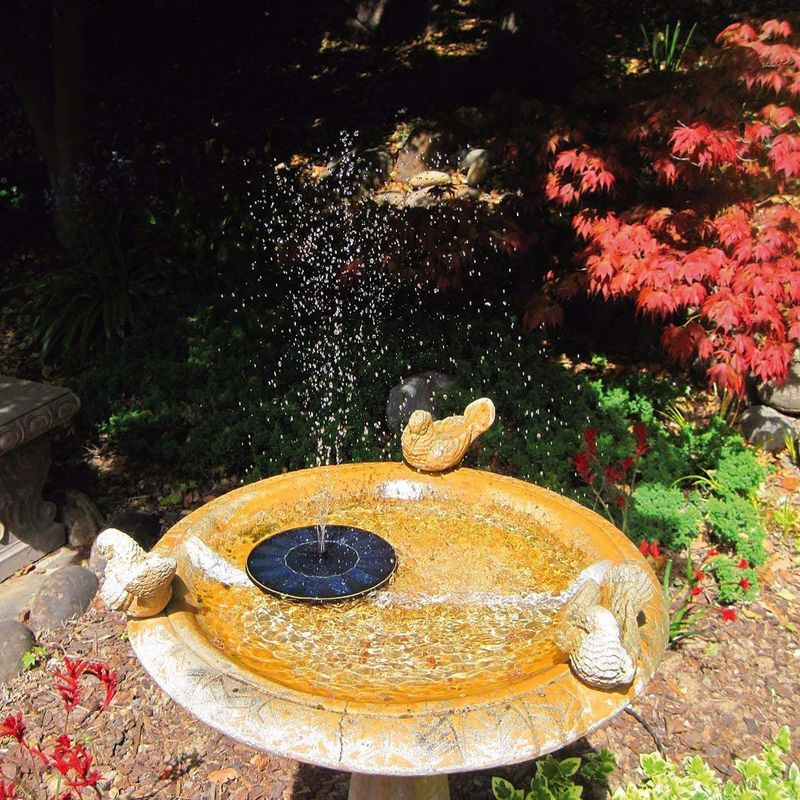Fontána Strend Pro Garden, ozdoba, solárna, plávajúca, striekajúca, 16 cm 2