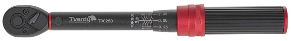Kľúč momentový ohybový 5-25 Nm 1/4", TVARDY 2