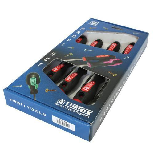 Sada skrutkovačov Narex 8585 00, 7 dielna, 5xTorx, 6-30, Twin Plast