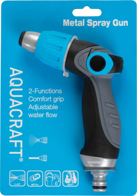 Pištoľ AQUACRAFT® 750370, zavlažovacia, záhradná, Ergonomic Jet 4