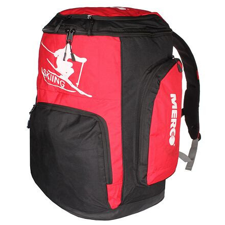 Merco Skiboot Bag taška na helmu a lyžiarky čierna-červená