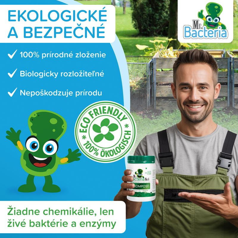 Aktivátor Mr.Bacteria No.4, do kompostu, 500 g 5