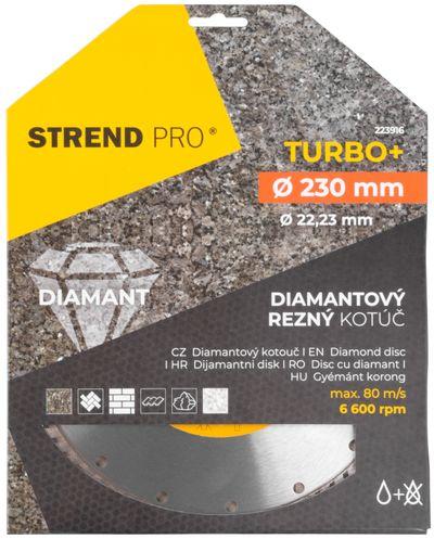 Kotúč Strend Pro 521C, 230 mm, diamantový, Turbo +
