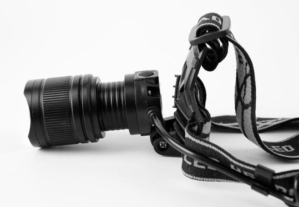 Čelovka Strend Pro Headlight H4019, XHP70 LED, 2000 lm, ZOOM, 3x2000 mAh, IP43, USB nabíjanie 2