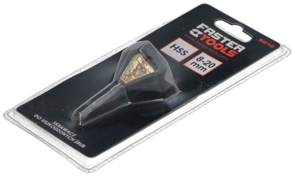 Zrážač hrany závitovej tyče M8-M20 mm, 6-hranná stopka, EGA 1