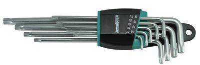 Sada kľúčov Whirlpower® 158-1109, 9 dielna, predĺžená, Torx, ExtraLong