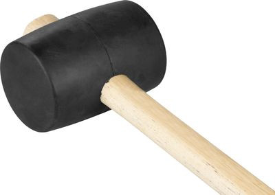Kladivo Strend Pro 900 g, gumené, Blackhead, drevená rúčka 2