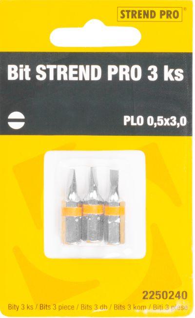 Bit Strend Pro Plochý 0,5x3, bal. 3 ks