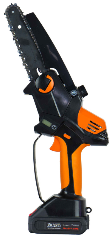 Akumulátorová reťazová píla s mazaním, lišta 15 cm, 2x bat. 2Ah 21V, 1x nabíjačka, VASKO