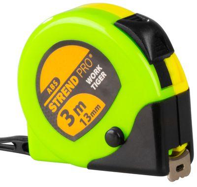 Meter Strend Pro WorkTiger YD23, 3 m, 13 mm, zvinovací, ABS 1