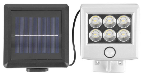 Svietidlo solárne Strend Pro SL6277, 6x LED, senzor pohybu, 150 lm