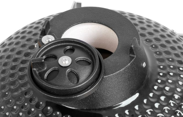Gril Strend Pro Kamado Egg 16", priemer 33,50 cm, gril výška 73 cm, čierny, 40x57x97,50 cm 11