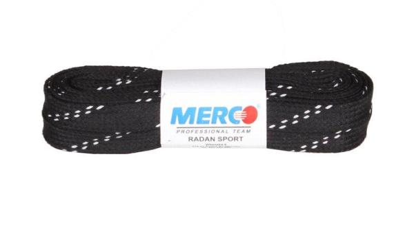 Merco PHX šnúrky do korčúľ, nevoskované čierna, 310cm