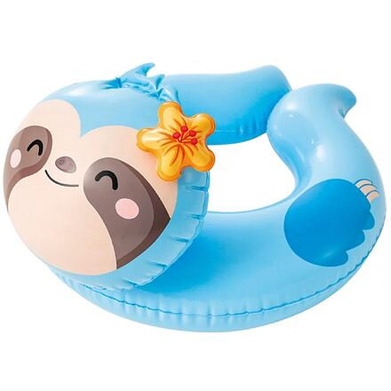 Nafukovací kruh zvieratko 59220 Intex 77x55cm - modrá