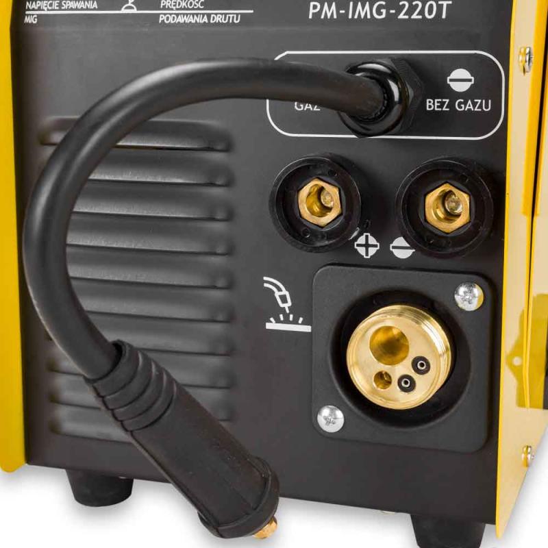 Invertor 200A MIG/MAG (CO2), TIG, MMA, PM-IMG-220T, POWERMAT 3