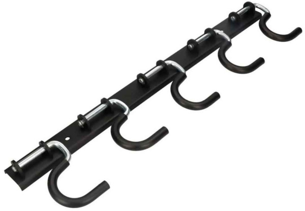 Držiak záhradného náradia, kovový, 5 hákov, XL-TOOLS 1