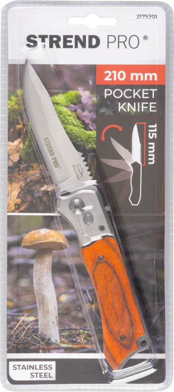 Nôž Strend Pro, 21 cm, skladací 2