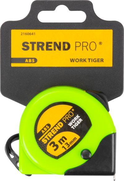 Meter Strend Pro WorkTiger YD23, 3 m, 13 mm, zvinovací, ABS 4