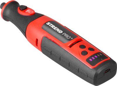 Brúska Strend Pro, mini, priama, vŕtanie a brúsenie, 8 V, 1500 mAh, s príslušenstvom 4