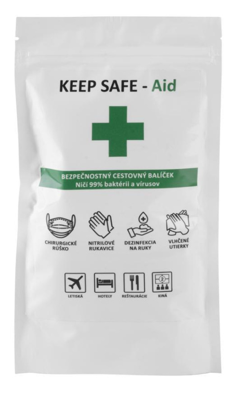 Darčekový set - KEEP SAFE dezinfekcia, čiapka, rukavice, ponožky 4