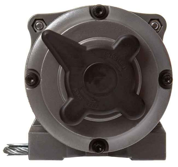 Naviják elektrický, 12V, 800W, max. ťah 1814 kg, oceľové lano 6 mm, MAR-POL 16