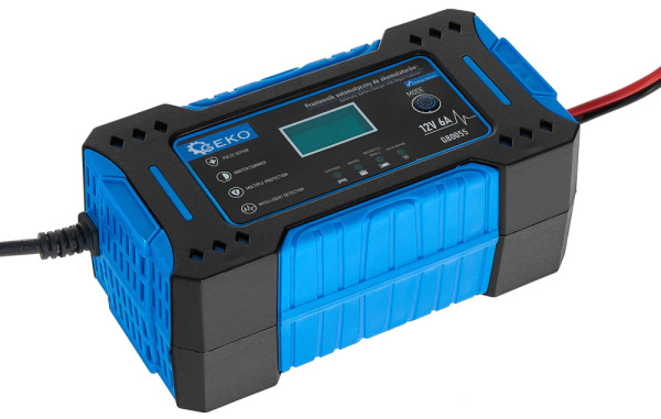 Nabíjačka autobatérii s funkiou opravy, 230 V, 12V, intenzita prúdu 6A, AGM/GEL, GEKO 3