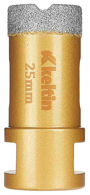 Vrták diamantový korunkový, závit M14 do uhlovej brúsky priemer 25 mm, GEKO