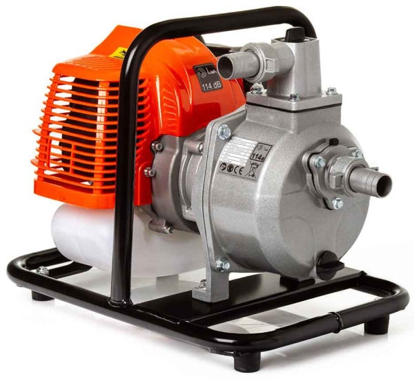 Čerpadlo na vodu motorové, 150-300 l/min, sacia výška 8 m, výtlak 25m, 43 cm3, hrdlo 1"