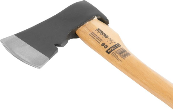 Sekera Strend Pro AX305 900 g, tesárska, pokrývačská, drevená násada 380 mm 1