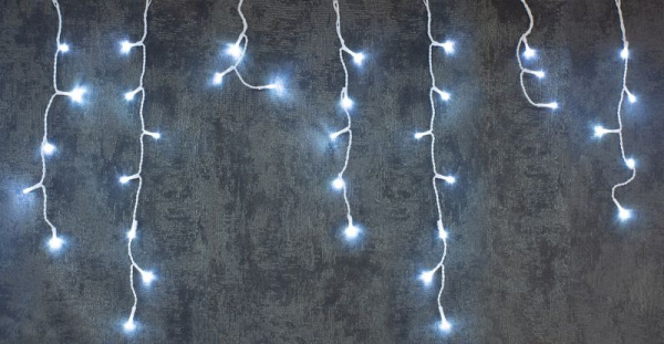 Reťaz MagicHome Vianoce MULTI CONNECT Icicle, 400 LED studená biela, cencúľová, jednoduché svietenie 1