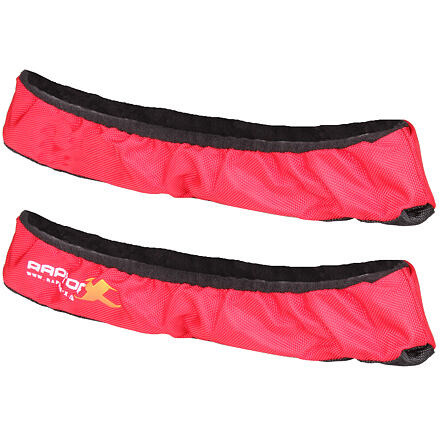Raptor-X Soakers chrániče nožov korčúľ červená