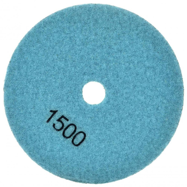 Brúsny diamantový kotúč 125 mm, zrno 1500 suchý zips, brúsenie na sucho, GEKO 2