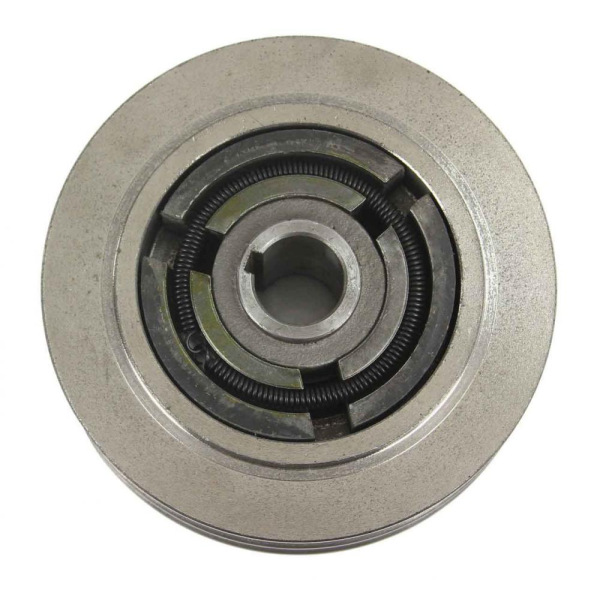 Odstredivá spojka pre motor, priemer 147 mm, hriadeľ 25 mm, 2 remenice, MAR-POL 2