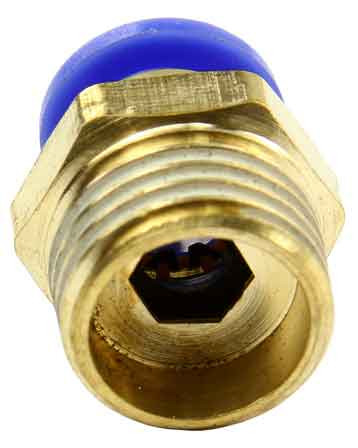 Sada pneumatických rýchlospojok so závitom 1/4", 6 mm, 10 ks, MAR-POL 2