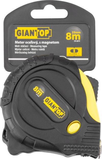 Meter GIANT CR-87 CE, 8 m, 26 mm, zvinovací, magnetic 4