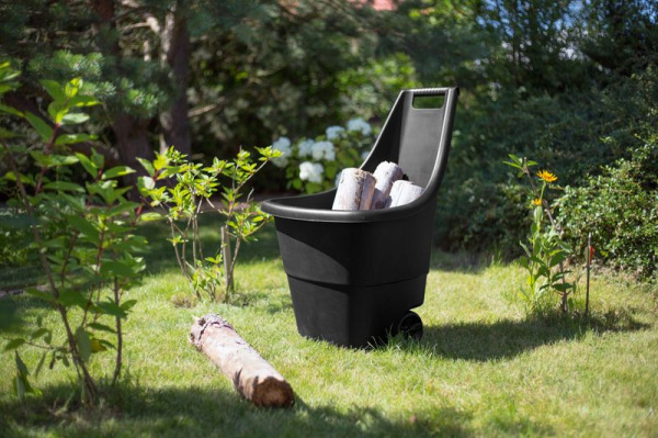 Vozík Keter® EASY GO 50 lit., 51x56x84 cm, čierny, na záhradný odpad 1