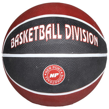 New Port Print Mini basketbalová lopta hnedá č. 3