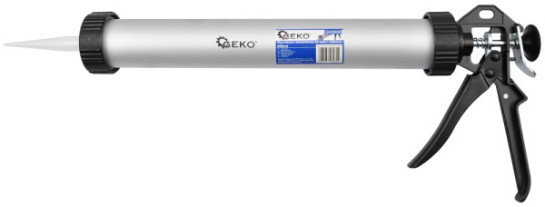 Pištoľ vytláčacia 600 ml, hliniková, GEKO 1