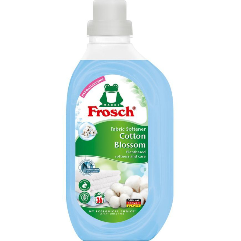 Aviváž Frosch Kvet bavlny, Hypoalergénna, 900 ml
