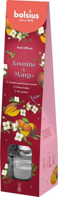 Difuzér Bolsius Floral Fusion Jazmín a Mango, vonný, 30 ml