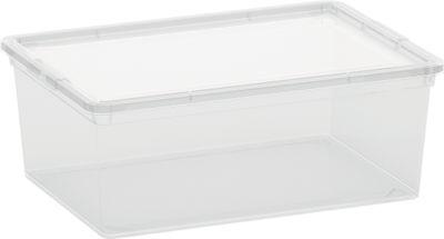 Box s vekom KIS C-box S, 11 lit., priesvitný, 26x37x15 cm