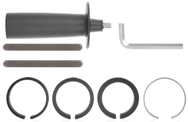 Ochranný kryt na nylonovú kefu 120 x 100 mm, upnutie na uhlovú brúsku, GEKO 3