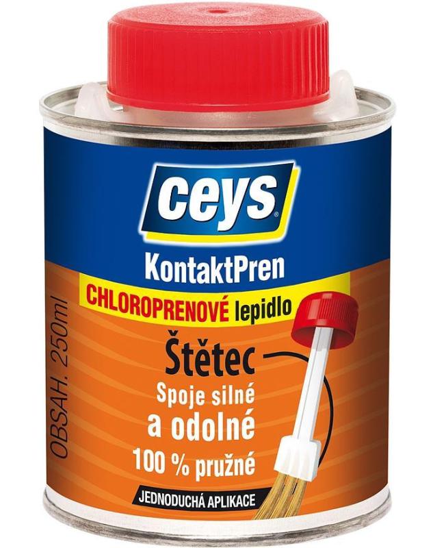 Lepidlo Ceys Kontaktpren so štetcom, 250 ml