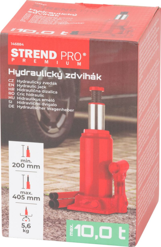 Zdvihák Strend Pro Premium, 10 ton, 200-405 mm, hydraulický 1