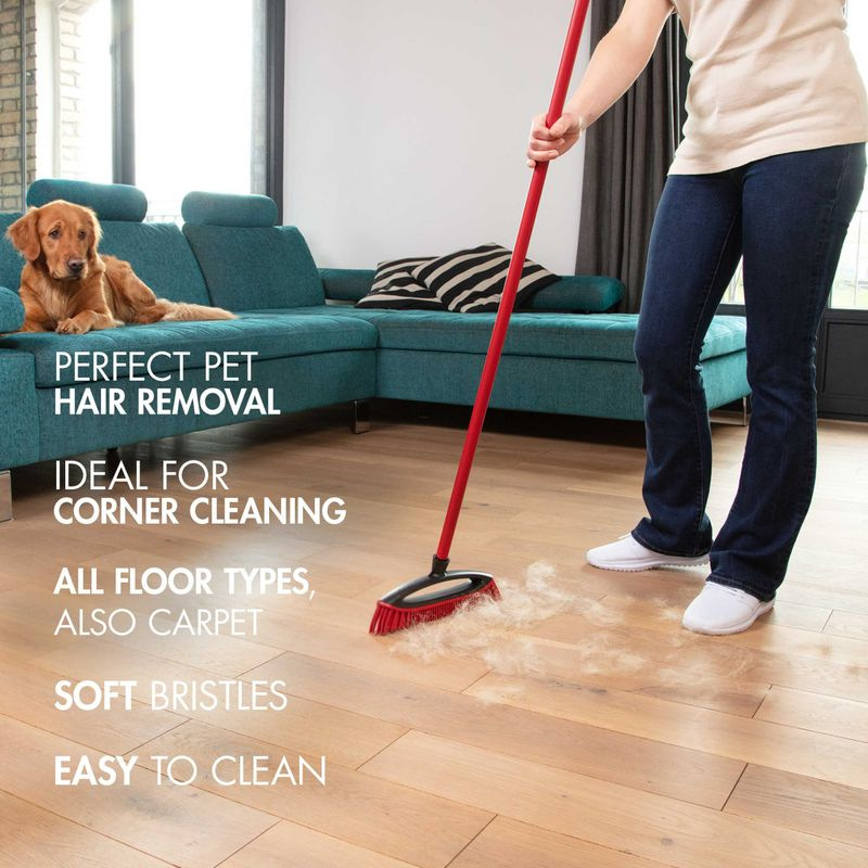 Metla Vileda Always Clean Pet Pro, mäkké gumové štetiny 5