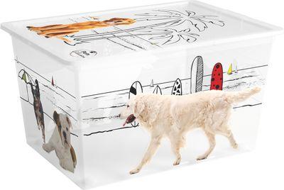 Box s vekom KIS C Style Pets XL, 50 lit., 39x55x31 cm